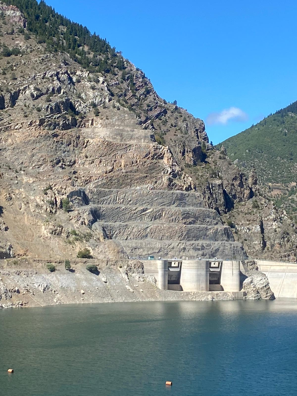 Torul Barajı Çelik Ağ Koruması