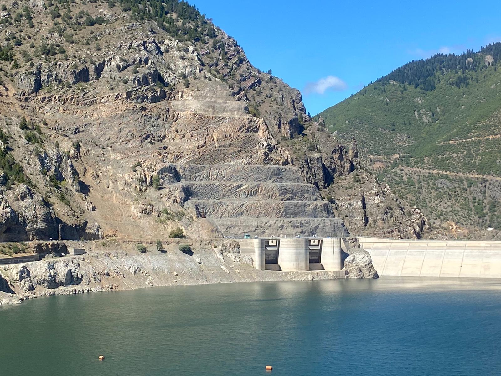 Torul Barajı Çelik Ağ Koruması