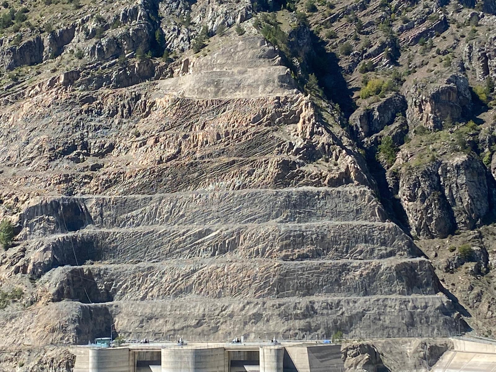 Torul Barajı Çelik Ağ Koruması