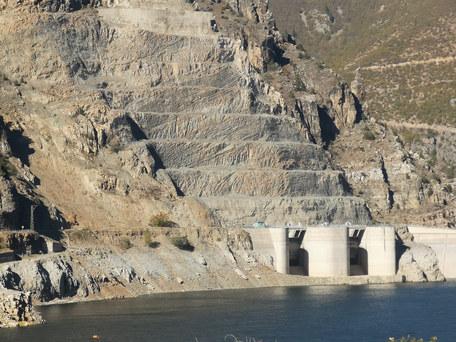 Torul Barajı Çelik Ağ Koruması